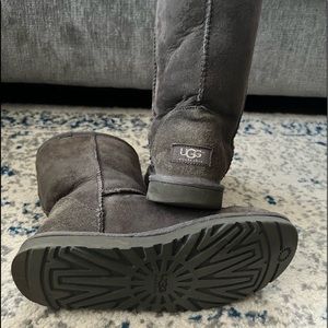 Gray Classic Short Ugg Boot
